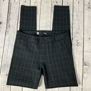 KUT From The Kloth MIA Ankle Skinny Plaid Dress Pants